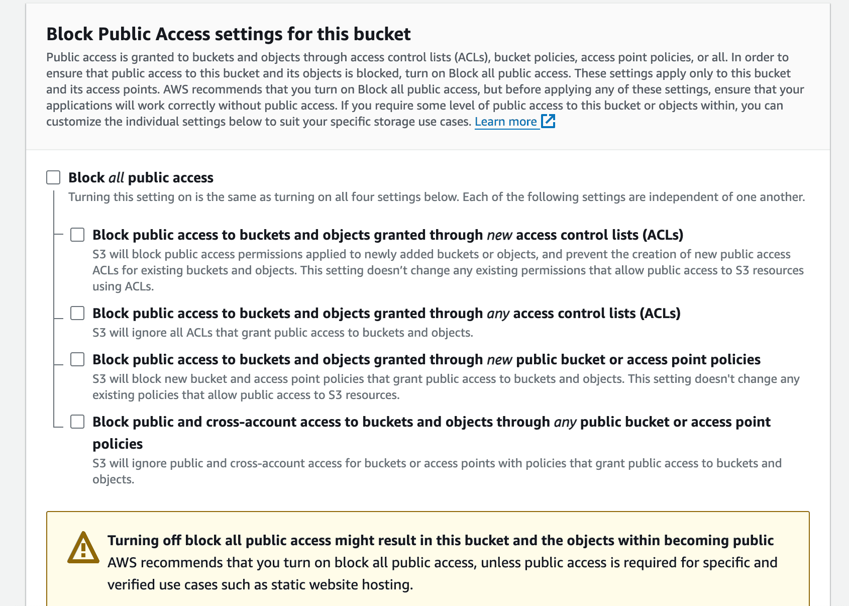 Picture of amazon console